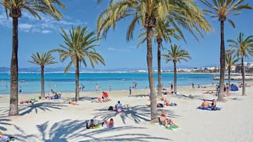 Vlak bij het strand