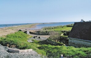 Vlak bij het strand