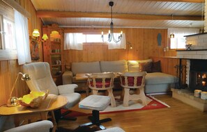 Fernseher, Kamin