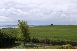 Udsigt fra overnatningsstedet