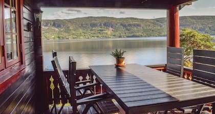 Amazing home in Vikersund with sauna