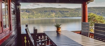 Fantastisk hjem i Vikersund med badstue