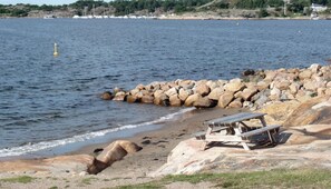 In Strandnähe, Angeln