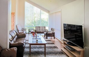 Fernseher, Kamin