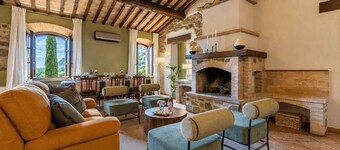 Holiday home with air conditioning, pool and private garden
