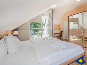 1 bedroom, desk, travel cot, WiFi - Villa Strandperle, Whg. 33 // - VS 33 (Heringsdorf)