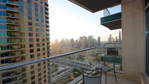 Apartemen, 1 kamar tidur | Balkon