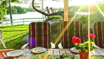 Udendørs spisemuligheder