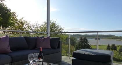 Ferienvilla mit Panoramablick auf den Schmachter See - Elegante Ferienvilla