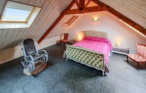 2 chambres, lit parapluie