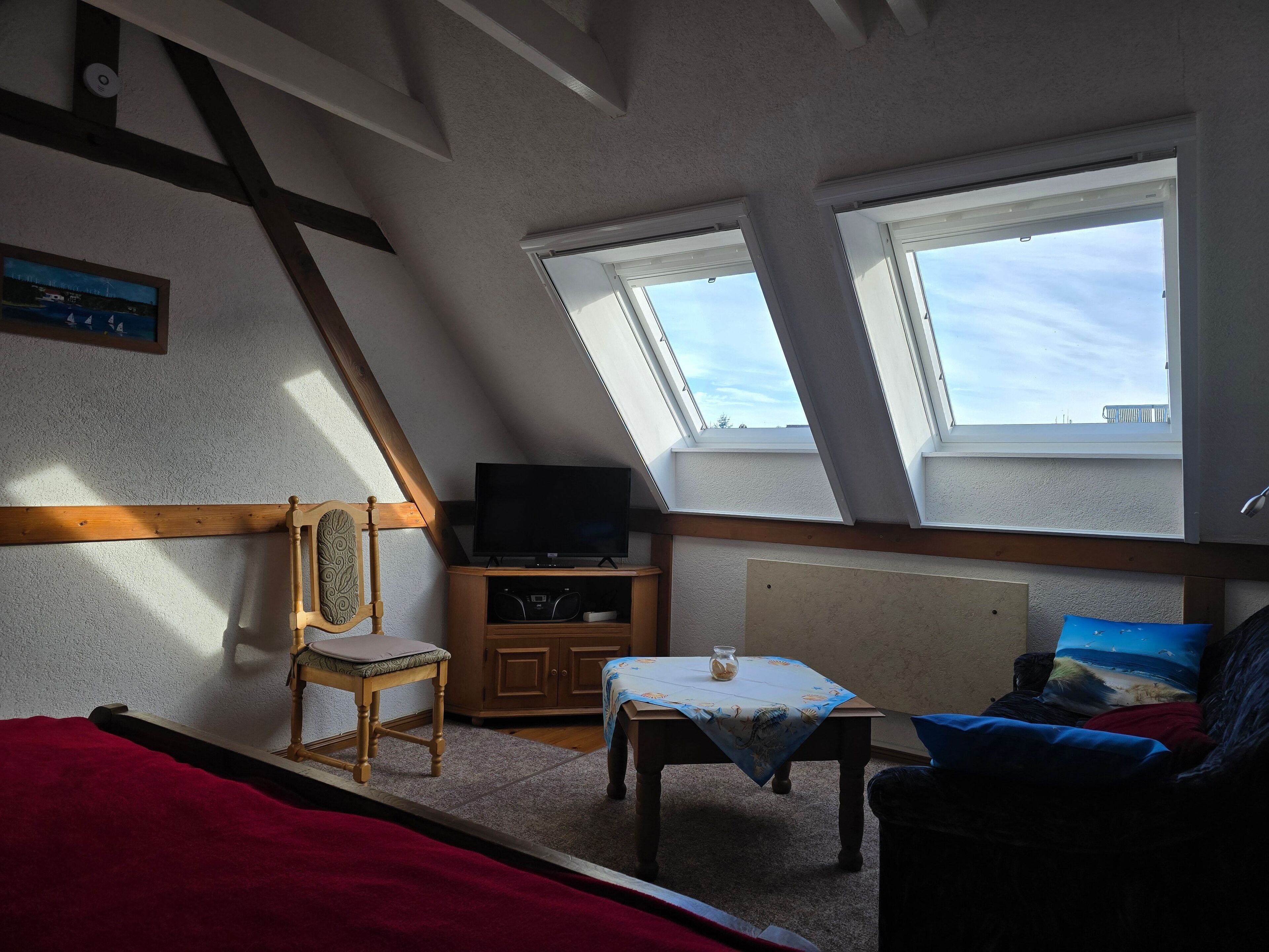 2 Schlafzimmer, Reisekinderbett, WLAN, Bettwäsche