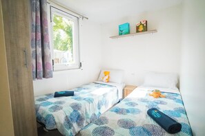 Premium Mobile Home, 3 Bedrooms, Terrace | Cribs/infant beds, internet - Happy Camp in Camping Laguna Village (Caorle)