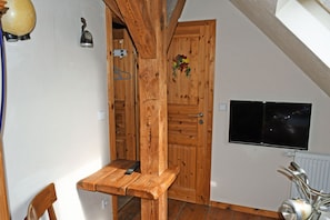 Interior - Cool biker apartment with outdoor terrace - Ferienwohnungen am Poltenbusch with sauna (Garz/Rügen)