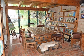 Interior - Cool biker apartment with outdoor terrace - Ferienwohnungen am Poltenbusch with sauna (Garz/Rügen)