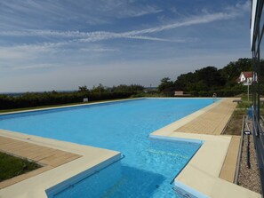 Indoor pool, a heated pool