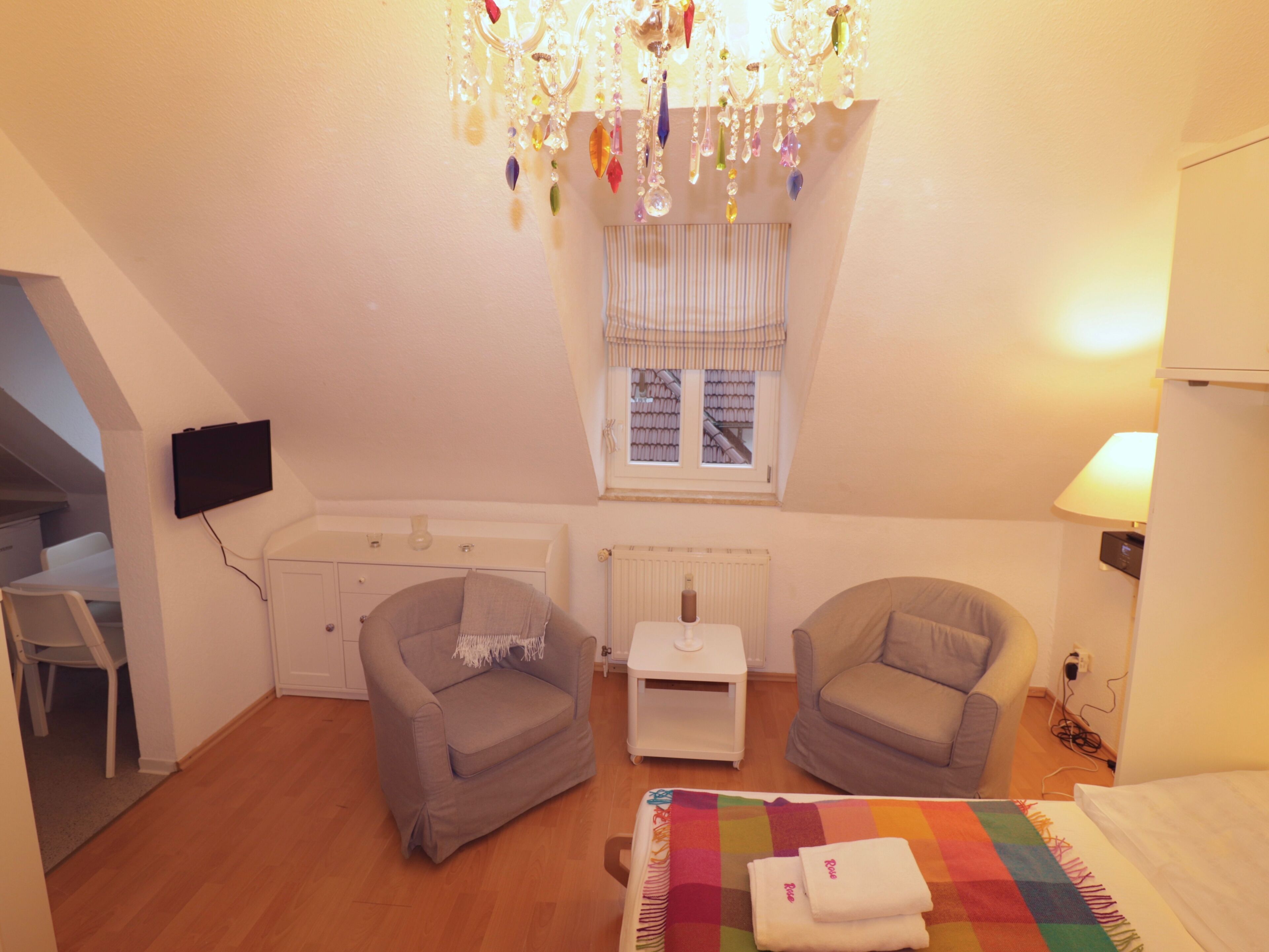 1 slaapkamer, reisbedje, wifi, beddengoed