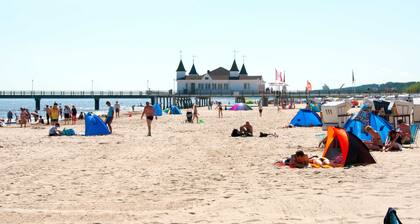 Appartement 2 + 1P - Appartement Ahlbeck Schlosszimmerchen