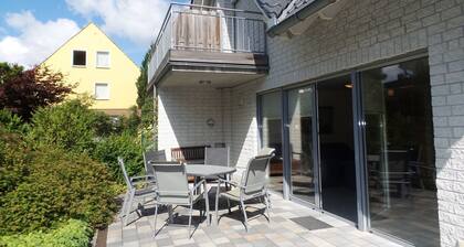 Lomatalo Haus Strandamsel Itämeren lomakohteessa Binz Rügen - Strandamselilla