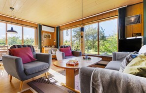 TV, fireplace, DVD player - 3 bedroom beautiful home in Farsø (Farsø)