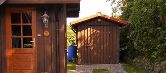 Stolley: Holiday home with garden, fireplace and sauna - Ferienhaus Stolley