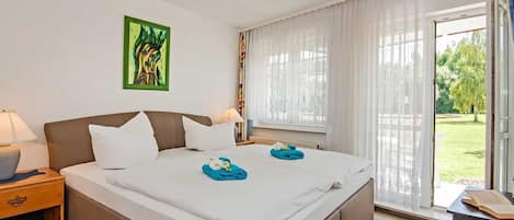 1 Schlafzimmer, Reisekinderbett, WLAN, Bettwäsche