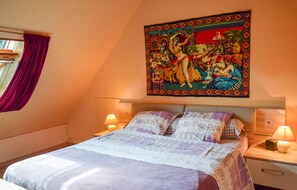 2 habitaciones, wifi gratis y ropa de cama 