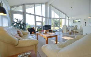Fernseher, Kamin, DVD-Player