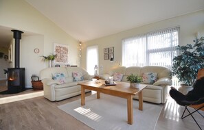 TV, caminetto, lettore DVD