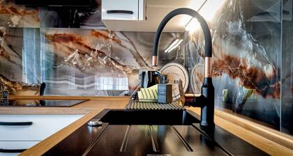 Holiday apartment with balcony and air conditioning