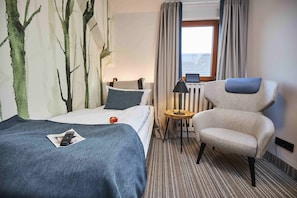 1 habitación, wifi y ropa de cama