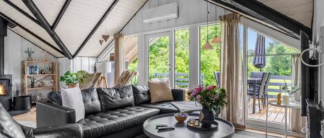 TV, fireplace, DVD player