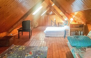 2 chambres, lit parapluie