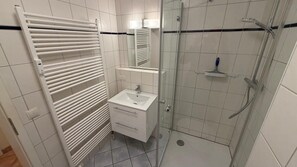 Shower, hair dryer
