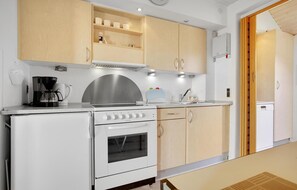 Kühlschrank, Mikrowelle, Herdplatte, Geschirrspüler