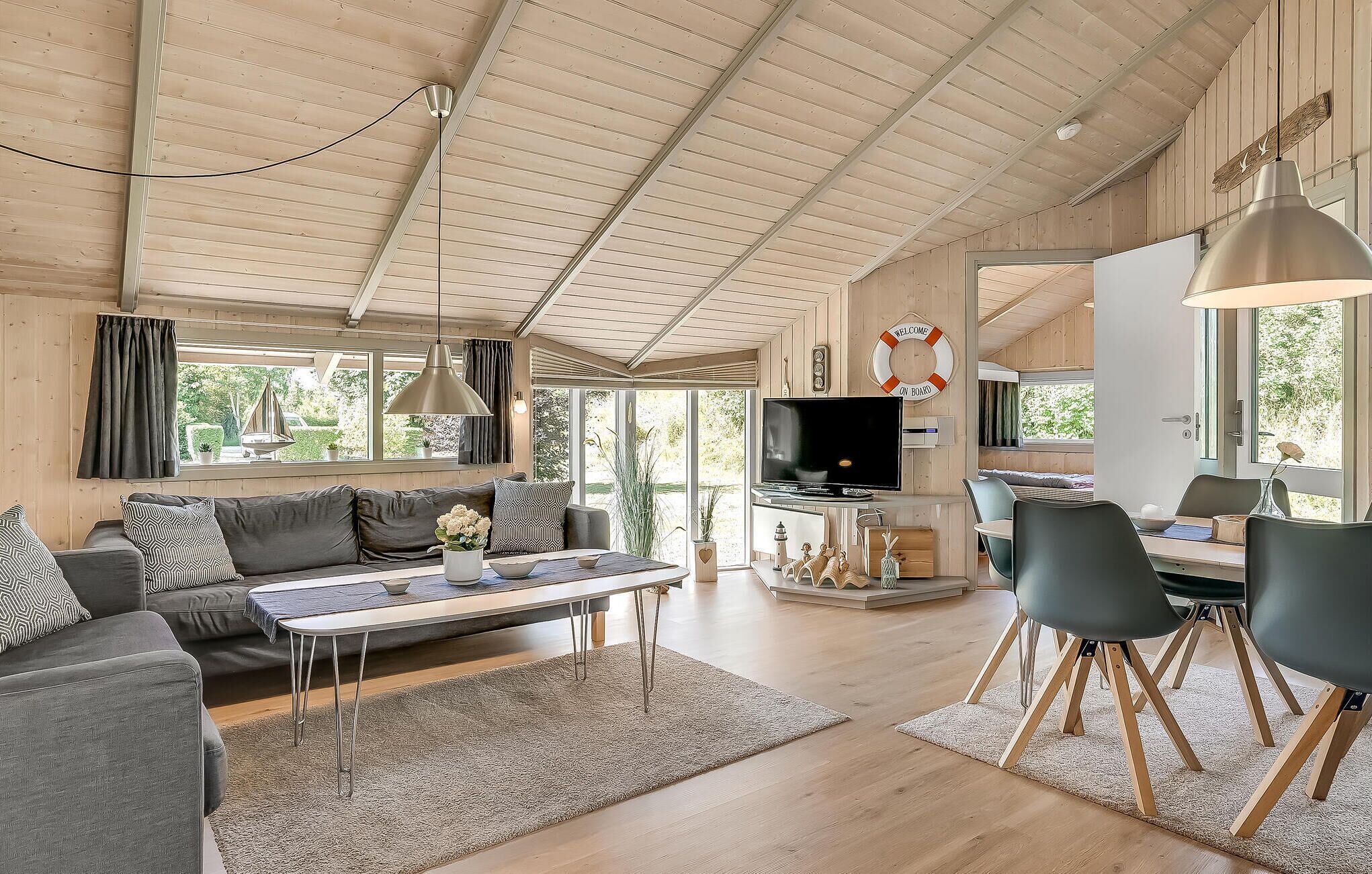 TV, fireplace, DVD player