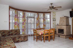 تلفزيون، مدفأة