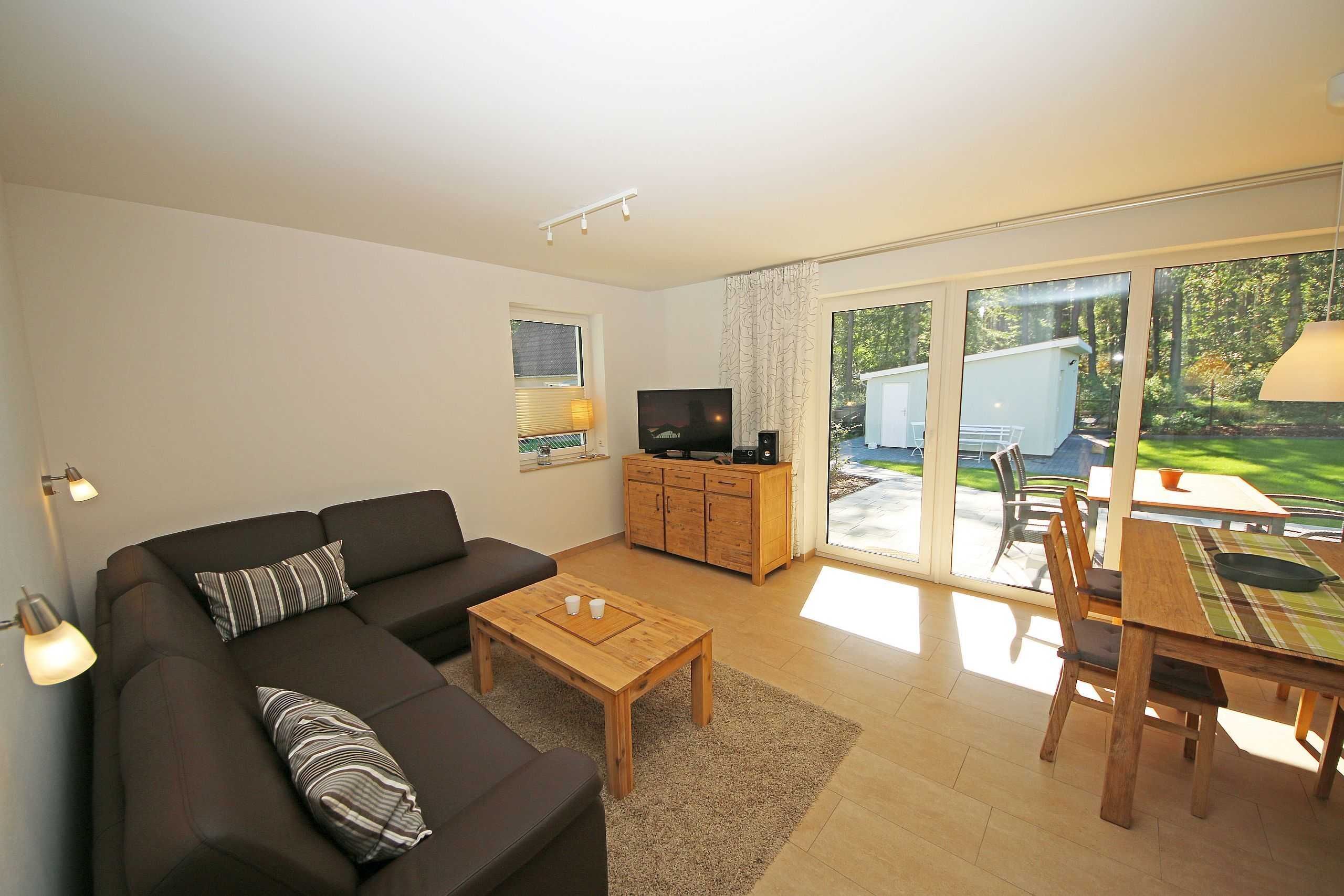 Televisie en een open haard