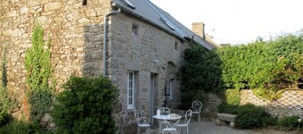 Traditional House in Théville with Fireplace and Enclosed Yard