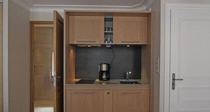 Studio lumineux Ă Granville avec literie confortable