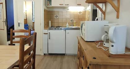 Cozy 2-Room Apartment for 4 in Cauterets Center - Near Amenities, Equipped Kitchen, Free Parking