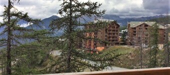 Apartamento en Risoul: 2 Habs, 6 Plazas, Piscina, Sauna, Cerca de Pistas