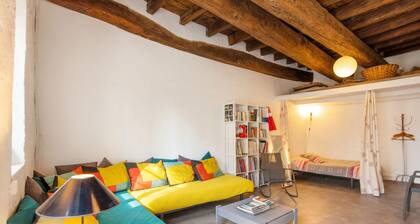 Homerez - Charming Studio in Villeneuve, 45m², balcony