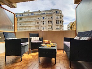 Property grounds - N&J - CARDELINE TERRASSE - Very close sea (Niza)