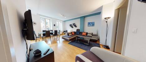 Televisie en een dvd-speler