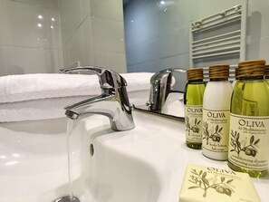 Shower, hair dryer