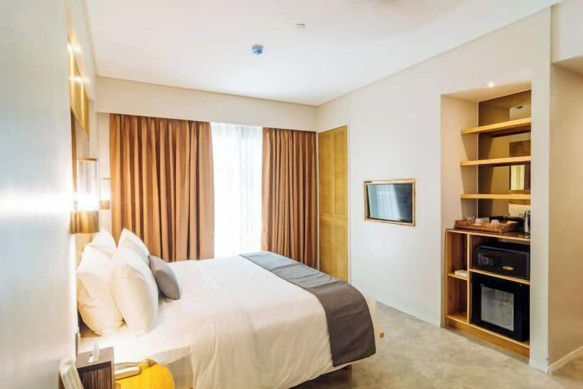 1 habitación y ropa de cama de alta calidad