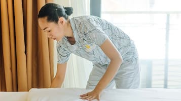 Phòng Deluxe (Premier) | Bộ đồ giường cao cấp, két bảo mật tại phòng