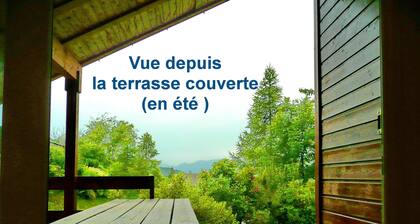 Chalet 6 pers.Jolie vue montagne ;repos ,Air vivifiant ,soleil