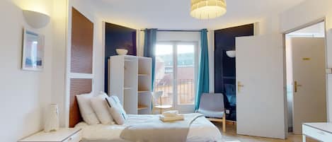 2 habitaciones, tabla de planchar con plancha y wifi gratis