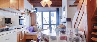 Duplex chalet for 4 with fireplace and parking - Viella